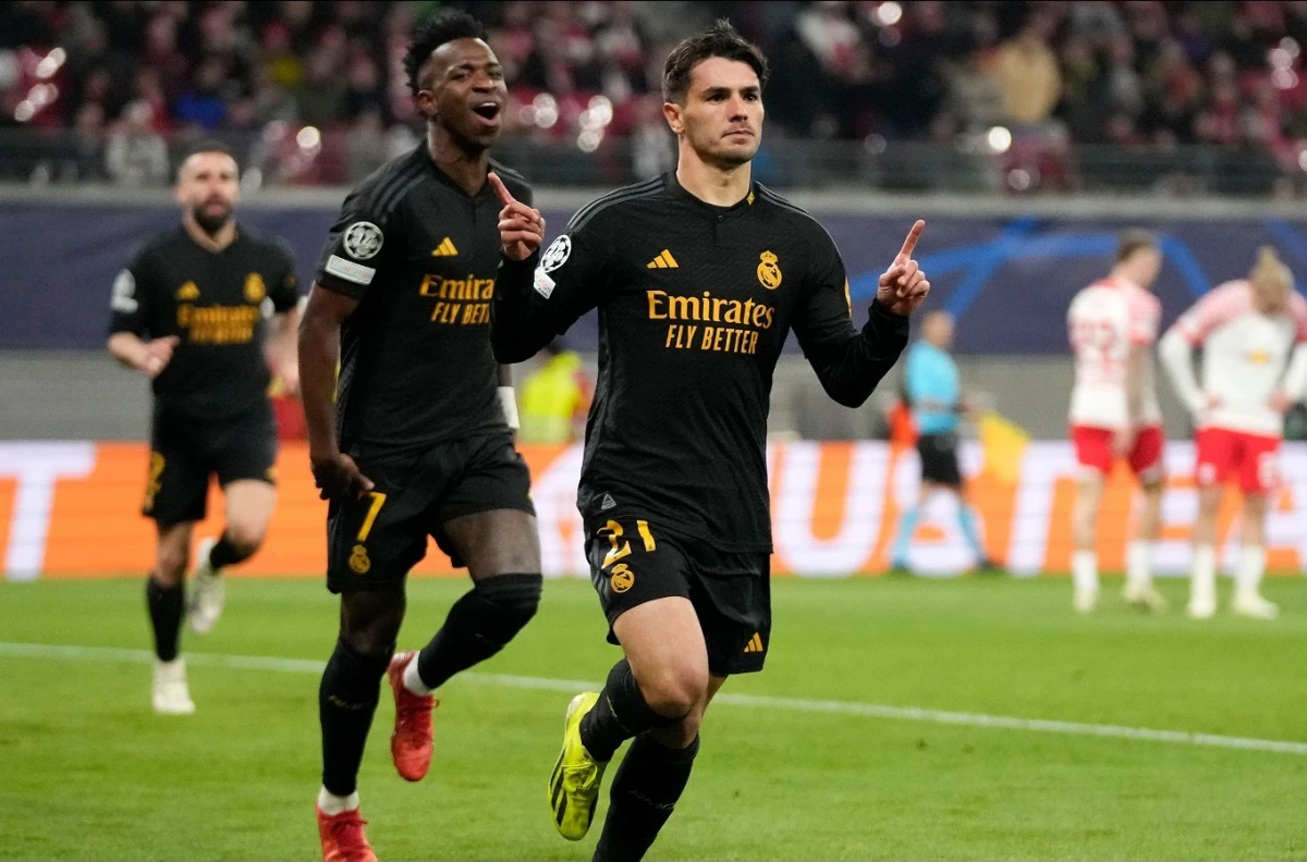 Brahim Diaz Shines As Real Madrid Edge Past RB Leipzig In Champions