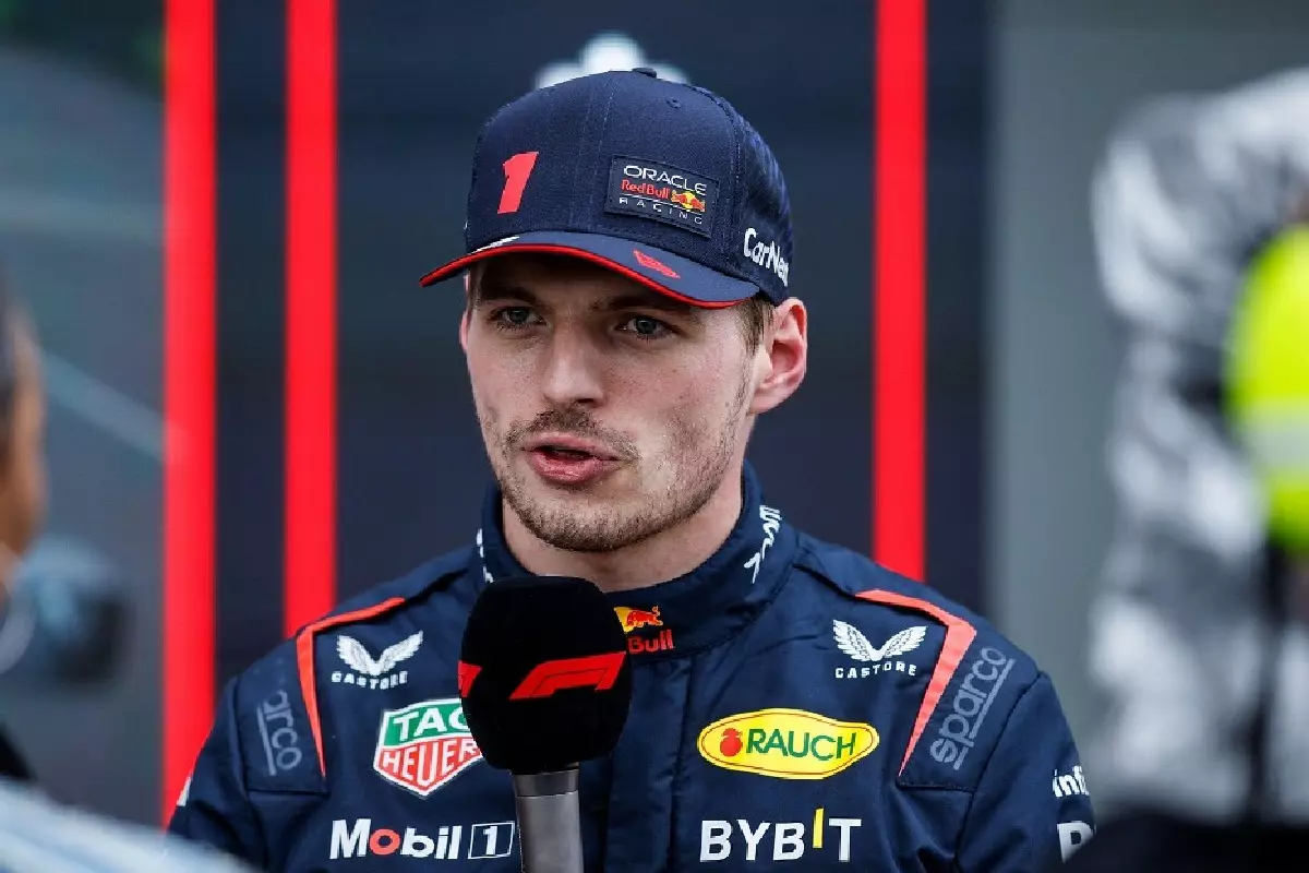 Max Verstappen Believes He Was Booed At Miami Grand Prix Because He S