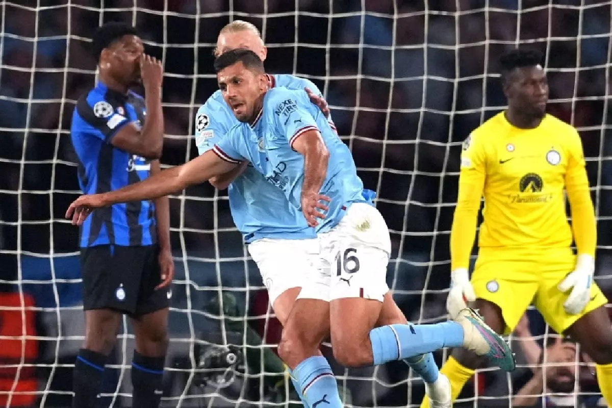 Manchester City Midfielder Rodri Named Champions League Player Of The Year