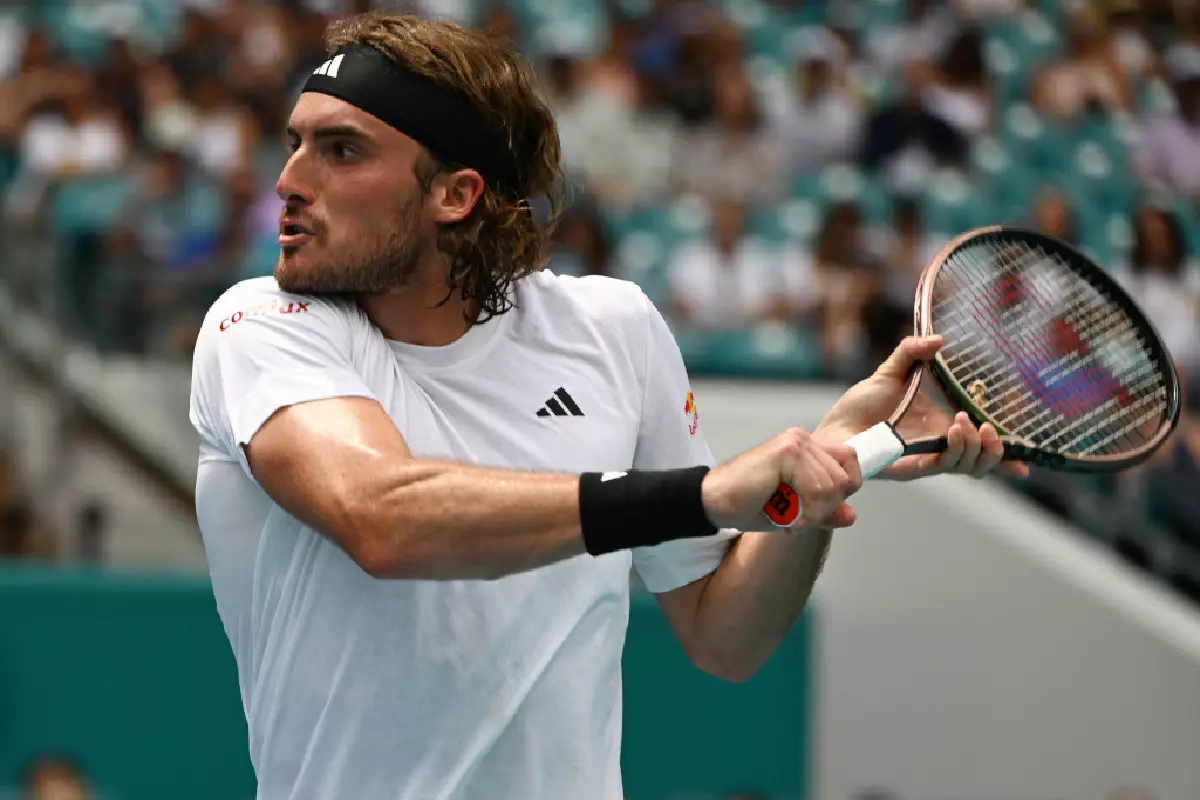 Stefanos Tsitsipas Asked Mother To Leave Tense Italian Open Defeat To