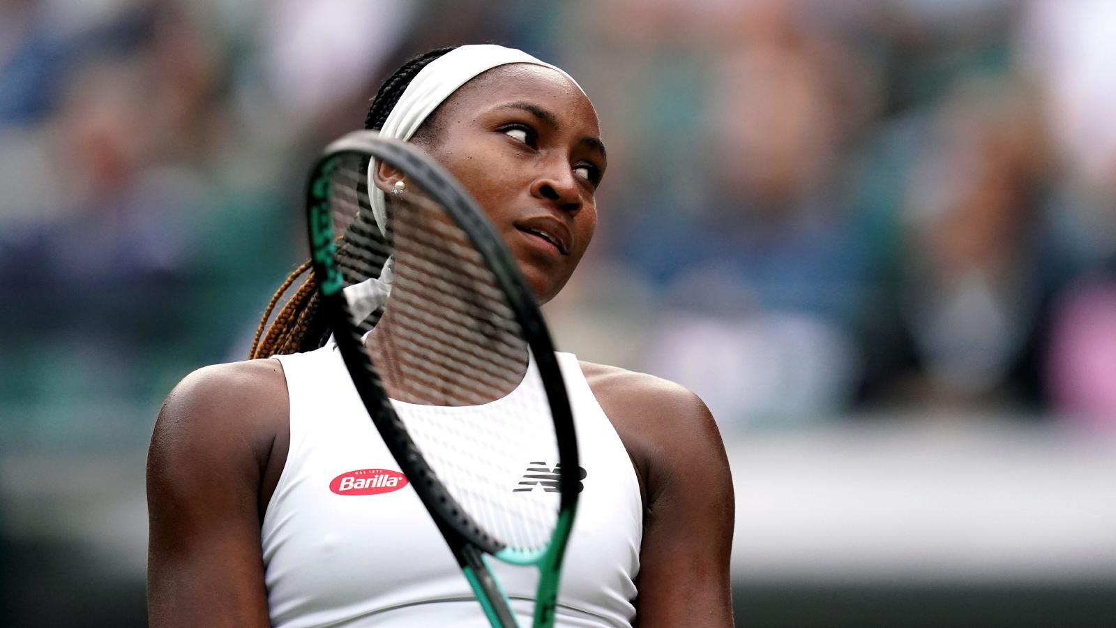 Wimbledon Coco Gauff Dumped Out In First Round By Sofia Kenin