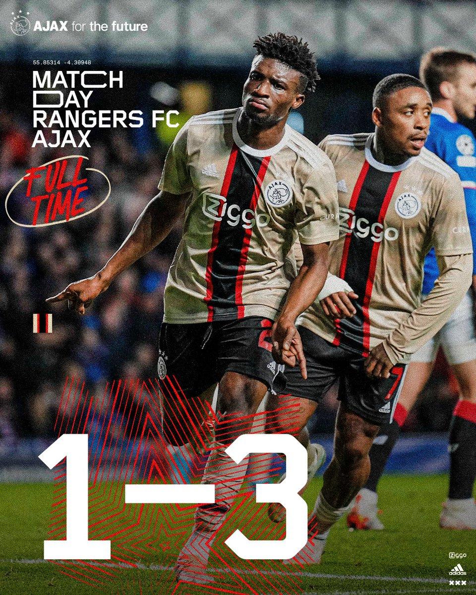 Ajax vs Rangers Fc Match Centre Overview, PlanetSport