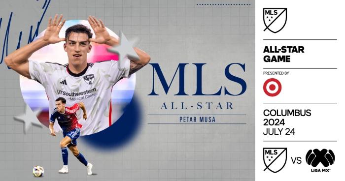 Petar Musa Added to 2024 MLS All-Star Roster