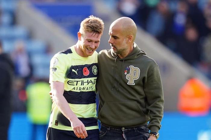 Pep Guardiola reveals his plans for Kevin De Bruyne’s Manchester City future