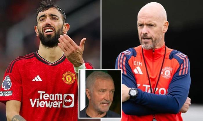 Souness accuses Man United star Fernandes of 'throwing in the towel'