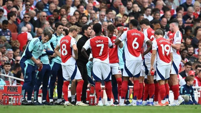 Arteta – ‘the team reacted amazingly’