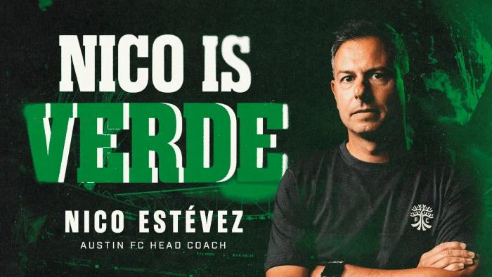 Austin FC Announces Nico Estévez as Club's New Head Coach