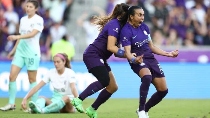 Marta nets stellar goal, sends Pride to NWSL final