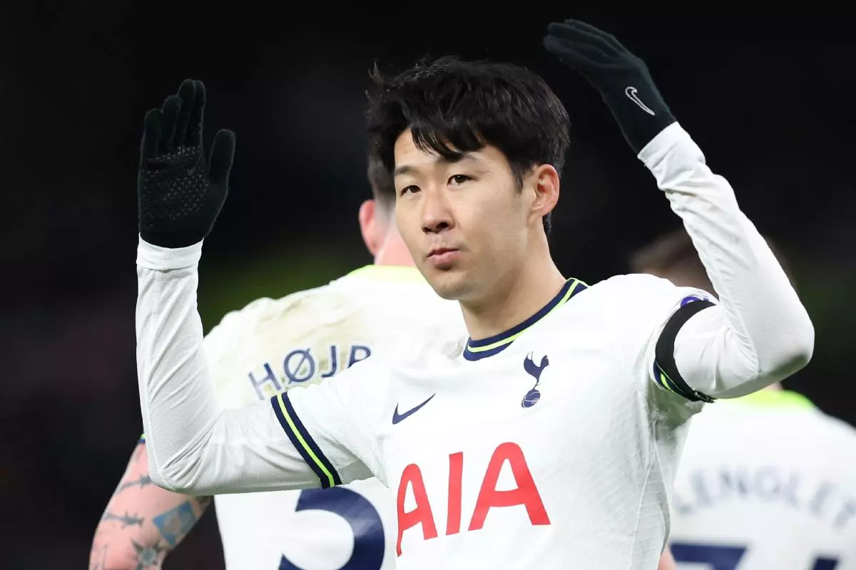 Tottenham forward Son Heung-min