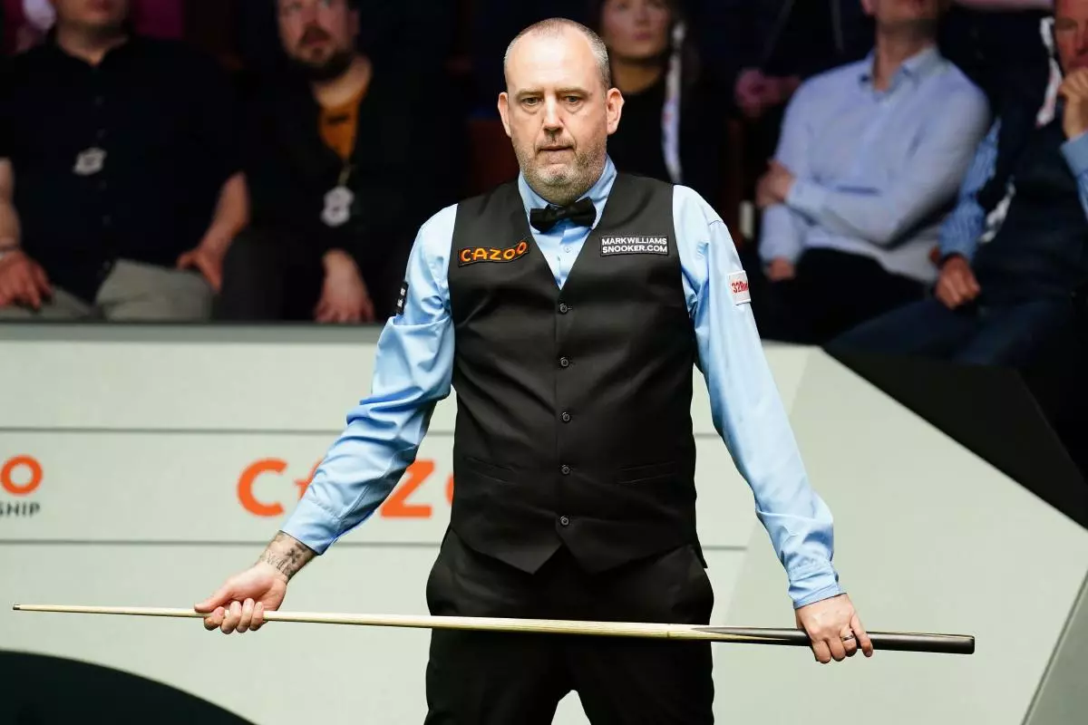 Mark Williams at World Championships