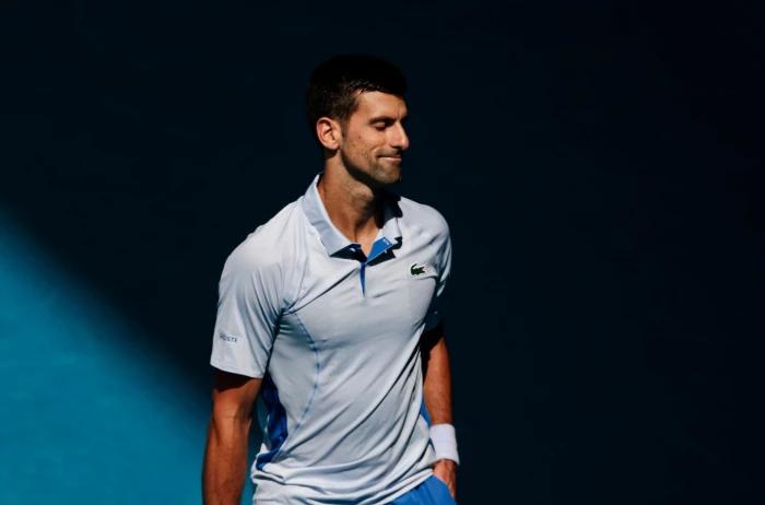 Novak Djokovic at the Australian Open