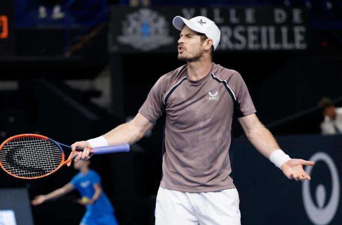 OPEN 13 Provence 2024 au Palais des sports de Marseille Match Tomas MACHAC (CZE) vs Andy MURRAY