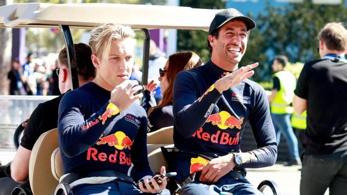 Liam Lawson and Daniel Ricciardo