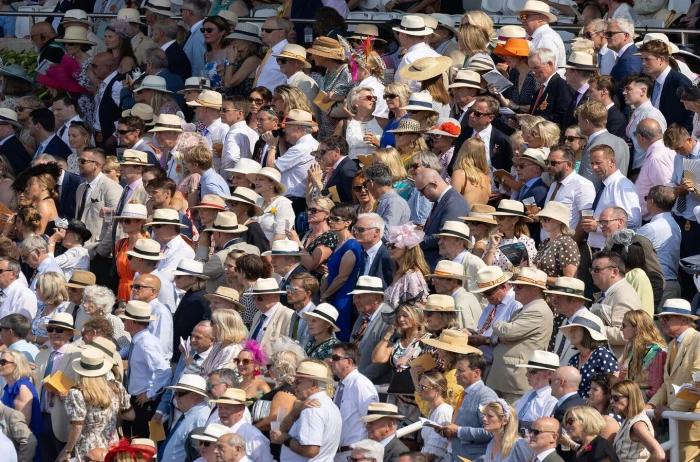 Goodwood racegoers