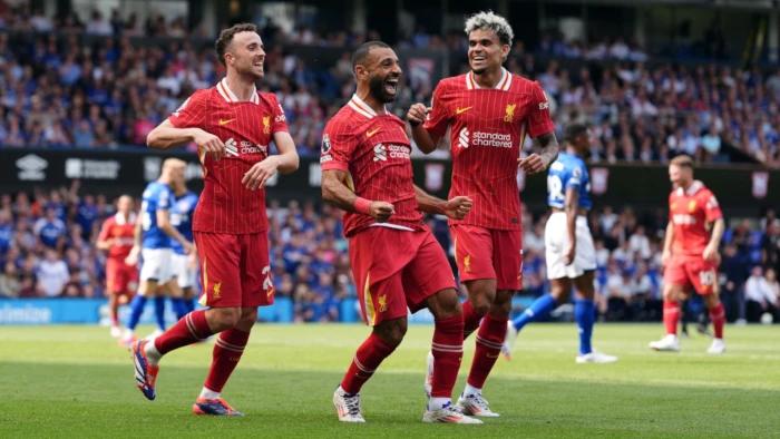 Diogo Jota and Mohamad Salah give new Liverpool boss Arne Slot a winning start