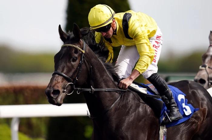 Maljoom ridden by jockey Tom Marquand