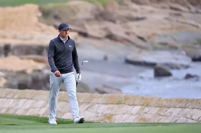 Jordan Spieth at the 2021 Pebble Beach Pro Am