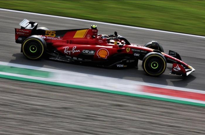 Carlos Sainz of Ferrari