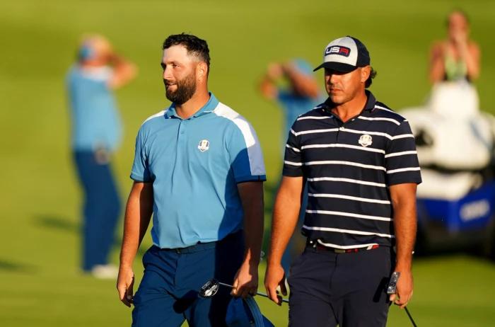 Jon Rahm Brooks Koepka at Ryder Cup