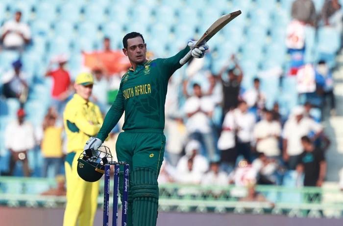 Quinton de Kock of South Africa