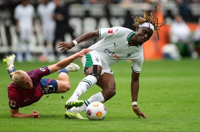 Manu Kone of Borussia Monchengladbach