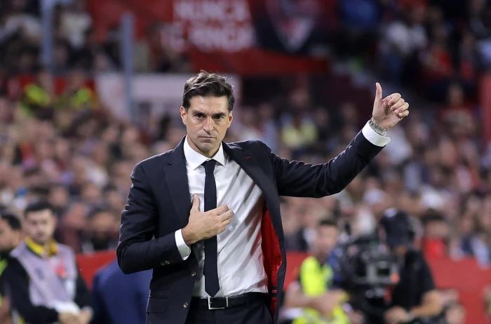 Sevilla head coach Diego Alonso targets Champions League victory over Arsenal