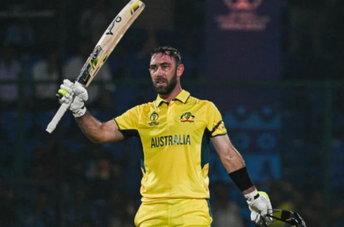 Glenn Maxwell CWC century