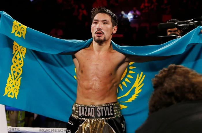 Janibek Alimkhanuly, of Kazakhstan