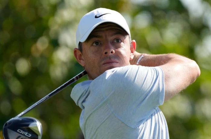 Rory McIlroy at the Dubai Invitational