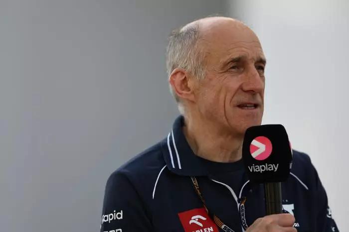 AlphaTauri team principal Franz Tost