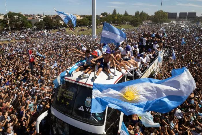 Argentina victory parade