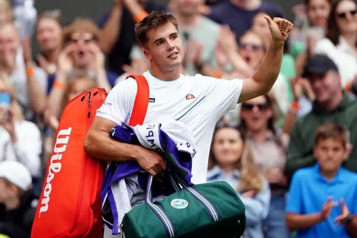 Arthur Fery at Wimbledon 