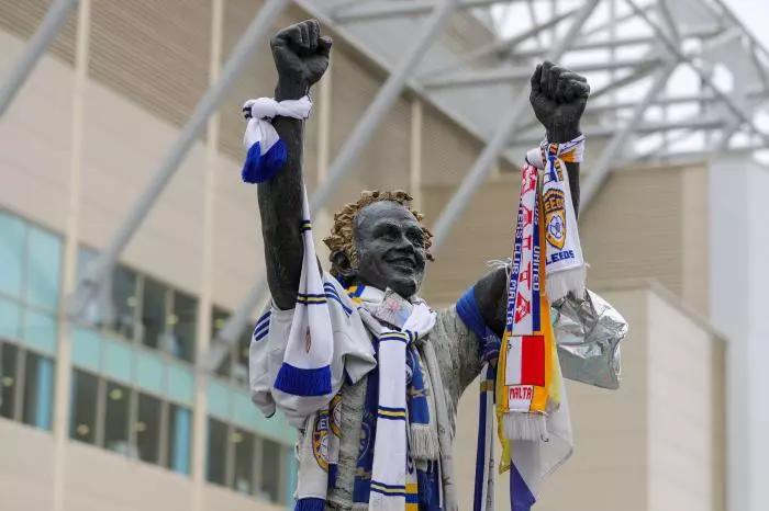 Billy Bremner statue outside Elland Road