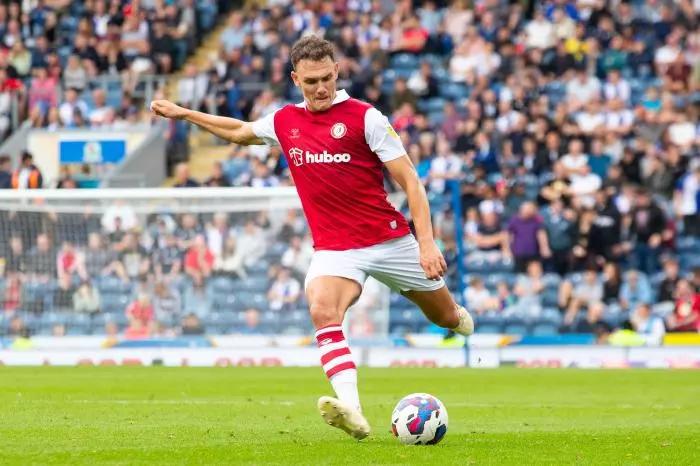 Bristol City in possession of the ball during the Sky Bet Championship match