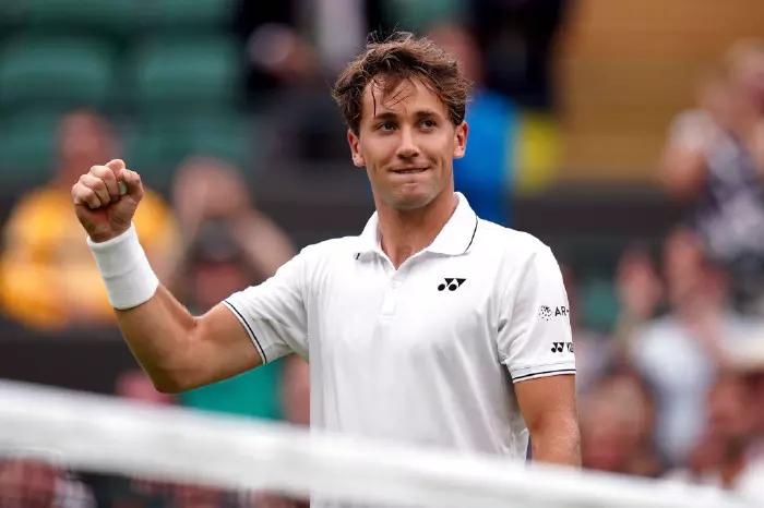 Casper Ruud at Wimbledon