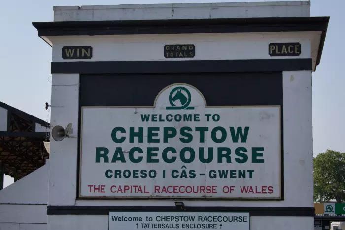 Chepstow racecourse entrance