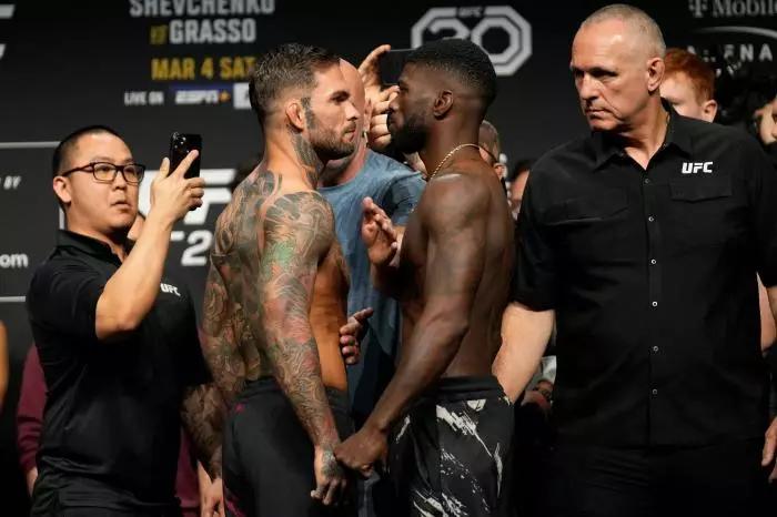 Cody Garbrandt and Trevin Jones