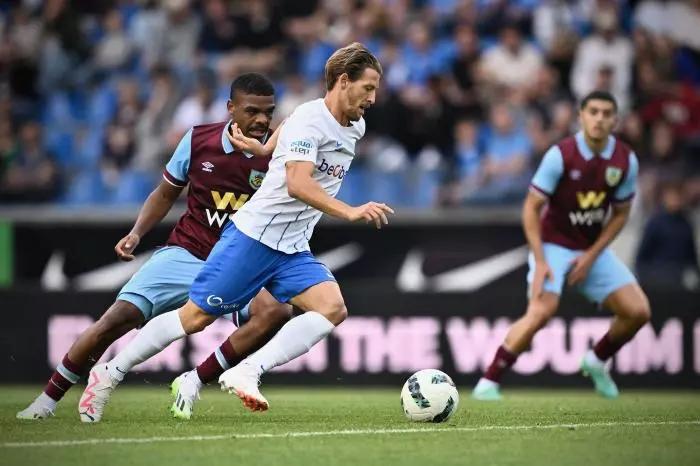 Genk FC playing Burnley