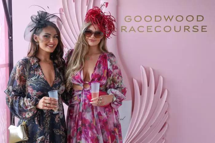 Goodwood racegoers