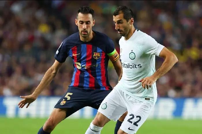 Henrikh Mkhitaryan, Sergio Busquets