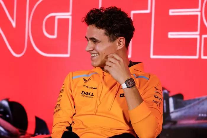 Lando Norris of McLaren 25 Feb 2023