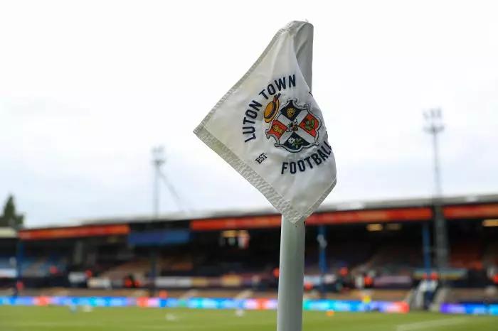 Luton Town branded corner flag