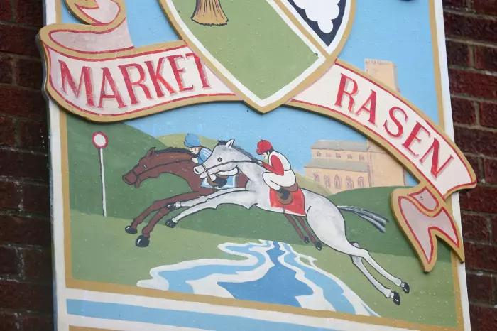 Market Rasen Sign