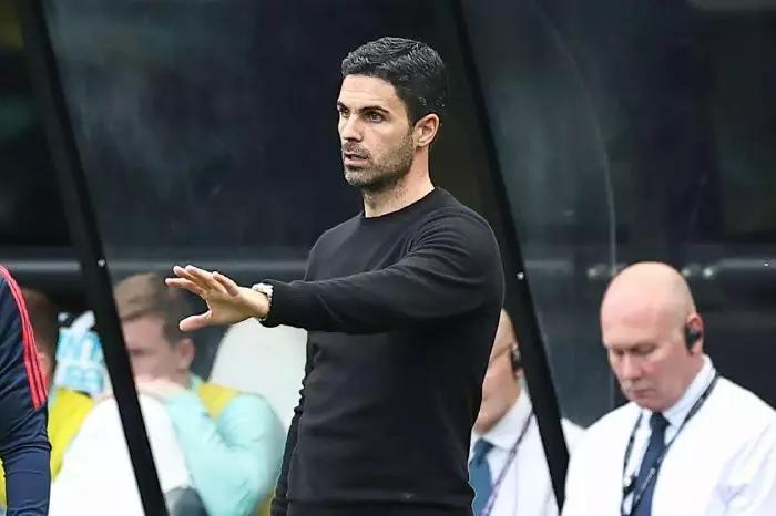 Mikel Arteta of Arsenal 7 May 2023