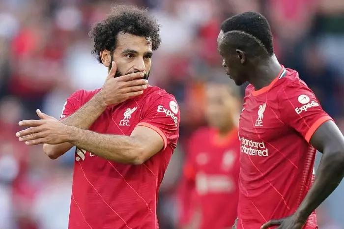 Mohamed Salah and Sadio Mane