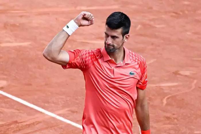 Novak Djokovic at French Open 6 Jun 2023