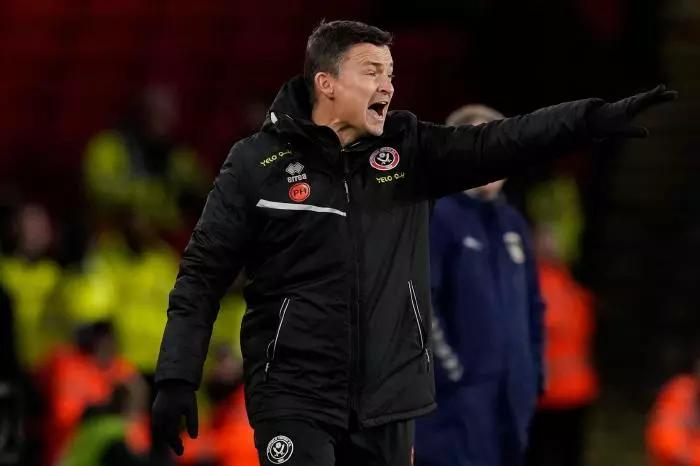 Paul Heckingbottom manager of Sheffield Utd