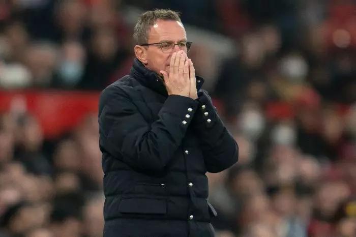 Ralf Rangnick Man Utd manager Apr22