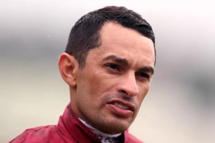 Jockey Silvestre De Sousa during the Yorkshire Ebor Festival at York Racecourse on August 19, 2020