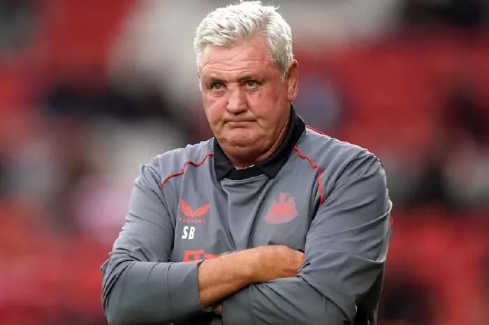 Steve Bruce Newcastle United frustrated